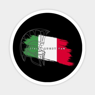 Minimalist Rugby Part 3 #008 - Italy Rugby Fan Magnet